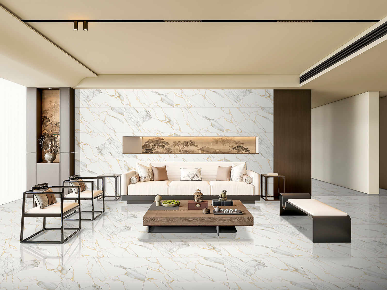 Modern White Gold